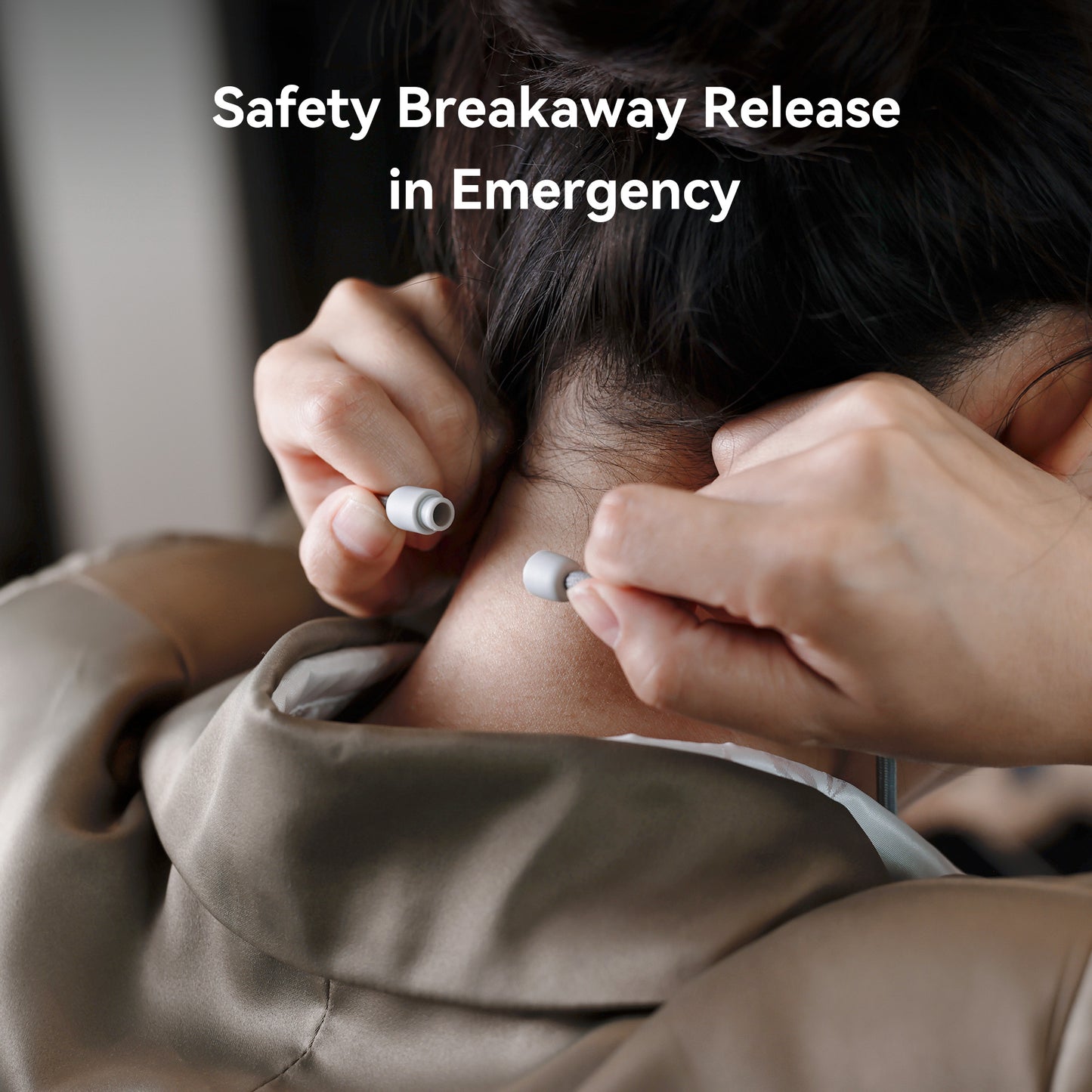 SANTLET Gray Horizontal ID Badge