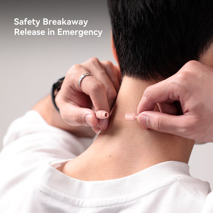 SANTLET Pink Vertical ID Badge